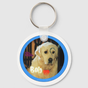 Ik hou van Bob de hond. Sleutelhanger