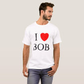 Ik hou van Bob T-shirt (Voorkant volledig)