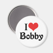 Ik hou van Bobby Magneet (Voorkant / Achterkant)