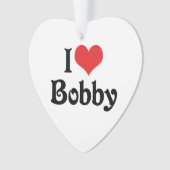 Ik hou van Bobby Ornament (voorkant)