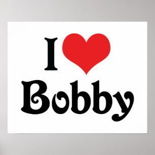 Ik hou van Bobby Poster