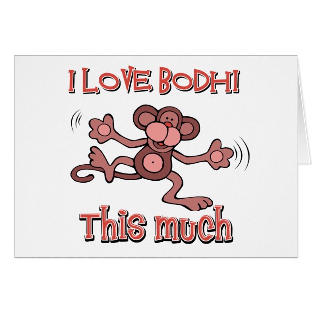 Ik hou van Bodhi (Voorkant Horizontaal)