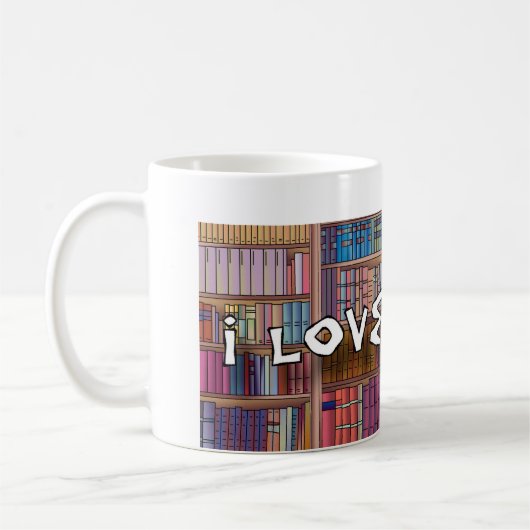 Ik hou van Boek Koffiemok (Links)