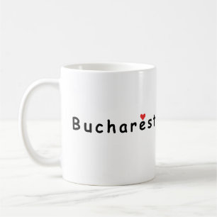 Ik hou van Boekarest Koffiemok