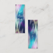 Ik hou van boeken! Boekenlegger Mini Visitekaartje (Voorkant / Achterkant)