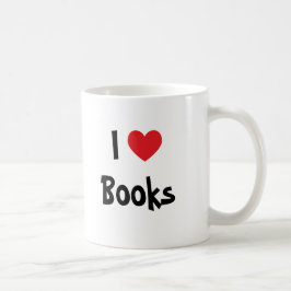 Ik hou van boeken koffiemok