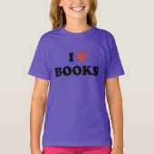 Ik hou van boeken T-SHIRT (Voorkant)