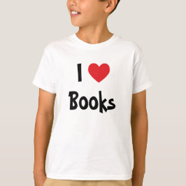 Ik hou van boeken t-shirt