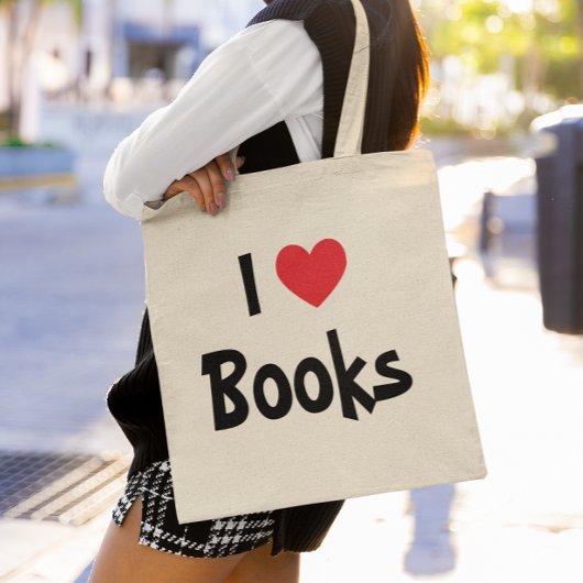 Ik hou van boeken tote bag