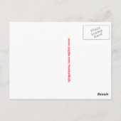 Ik hou van boeken voor kinderen briefkaart (Achterkant)