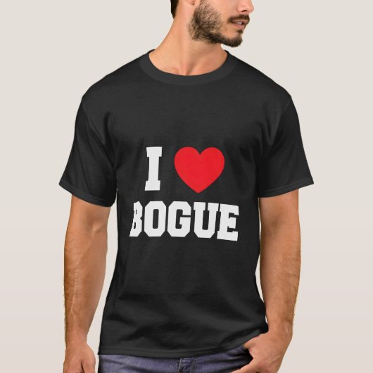 Ik hou van Bogue T-shirt (Voorkant)