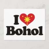 Ik hou van Bohol Briefkaart (Voorkant)