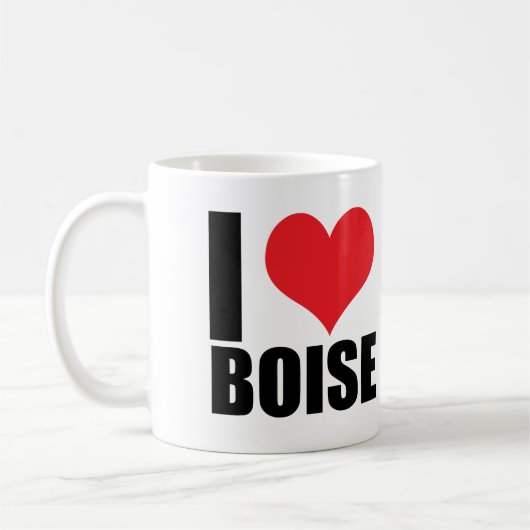 Ik hou van Boise Koffiemok (Links)