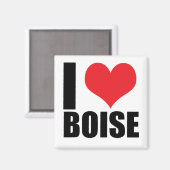 Ik hou van Boise Magneet (Voorkant / Achterkant)