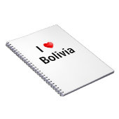 Ik hou van Bolivia Notitieboek (Rechterzijde)