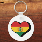 Ik hou van Bolivia Sleutelhanger (Voorkant)