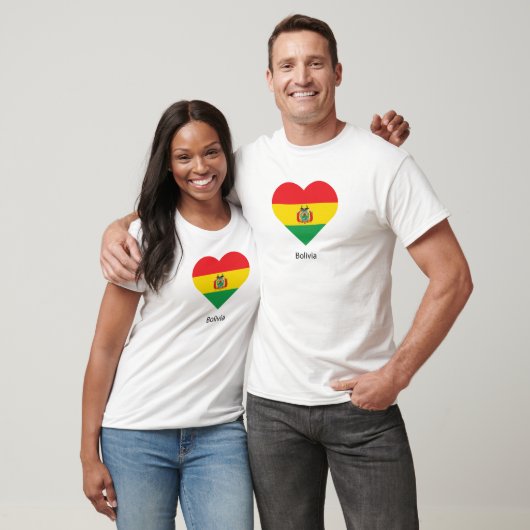 Ik hou van Bolivia T-shirt (Unisex)