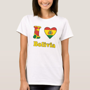 Ik hou van Bolivia T-shirt