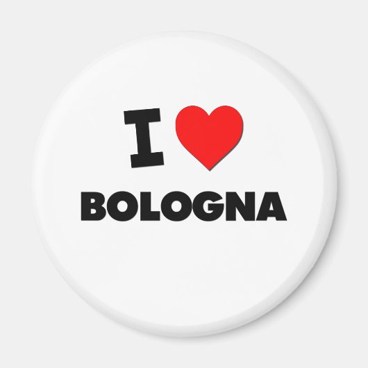 Ik hou van Bologna Magneet (Voorkant)