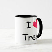Ik hou van bomen mok (Voorkant rechts)