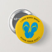 Ik hou van Bondi Beach Ronde Button 5,7 Cm (Voorkant /achterkant)