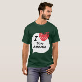 Ik hou van Bono Arkansas Oversized T-shirt (Voorkant volledig)