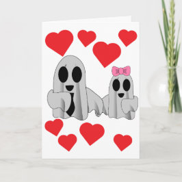 Ik hou van Boo Dad van Daughter Kaart