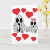 Ik hou van Boo Dad van Daughter Kaart (Gele Bloem)