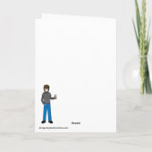 Ik hou van BOO Mom Kaart (Achterkant)