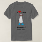Ik hou van BoobiesTShirt T-shirt (Design voorkant)