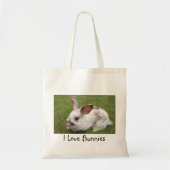 Ik hou van boodschappentas tote bag (Voorkant)