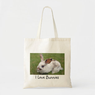 Ik hou van boodschappentas tote bag