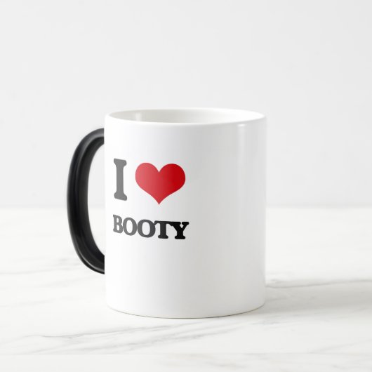 Ik hou van Booty Magische Mok (Voorkant links)