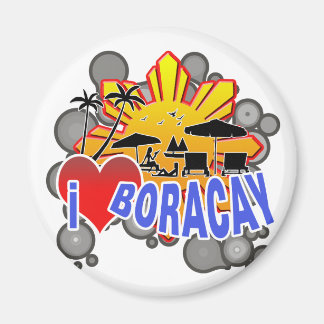Ik hou van Boracay Magneet