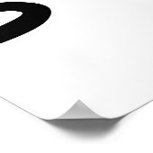 Ik hou van Bordeaux Poster (Hoek)