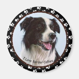 Ik hou van Border Collies Magnet