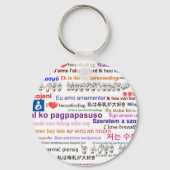 Ik hou van borstvoeding sleutelhanger (Voorkant)