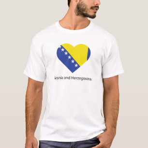 Ik hou van Bosnië en Herzegovina T-shirt