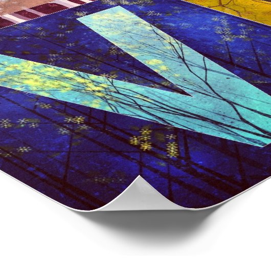 Ik hou van bossen! Poster (Hoek)