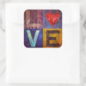 Ik hou van bossen! Stickers (Tas)