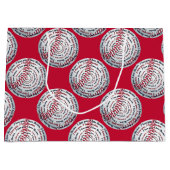 Ik hou van Boston 6-Baseball-GIFT BAG L Large Cadeautasje (Voorkant)