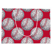 Ik hou van Boston 6-Baseball-GIFT BAG L Large Cadeautasje (Achterkant)