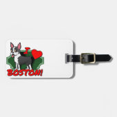 Ik hou van Boston Bagagelabel (Voorkant horizontaal)