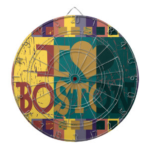 Ik hou van Boston -  Boston 2 Dartbord