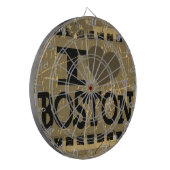 Ik hou van Boston - Boston Dartbord (Voorkant Links)