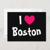 Ik hou van Boston Briefkaart (Voorkant / Achterkant)