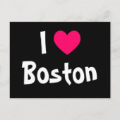 Ik hou van Boston Briefkaart (Voorkant)