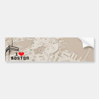 Ik hou van Boston Bumpersticker