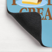 Ik hou van Boston Cream Pie Muismat (Hoek)