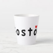 Ik hou van Boston Latte Mok (Voorkant)